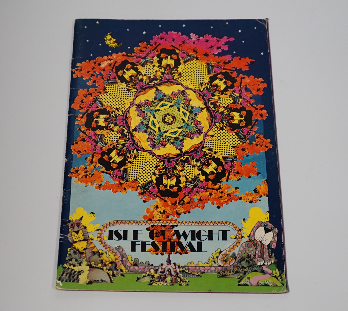 An original 1970 Isle of Wight Festival Programme, 29.5 x 21cm